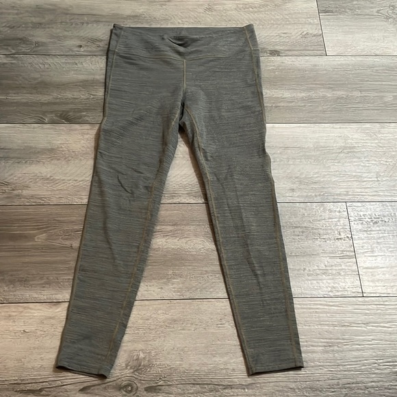 Athleta Pants - Athleta Chaturanga Pants Tights 7/8 Space Dye Large